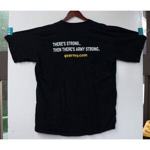 Vintage Y2K Goarmy.com T-Shirt Black Made‎ in USA Army Recruitment Size 2XL